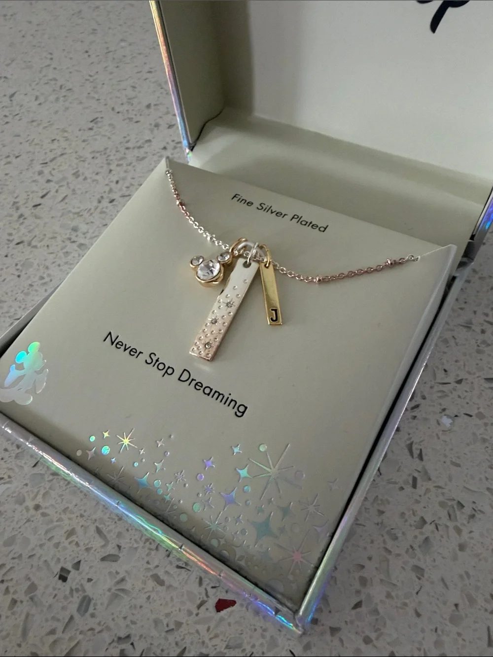 Disney Crystal Charm Necklace - Picture 3 of 7